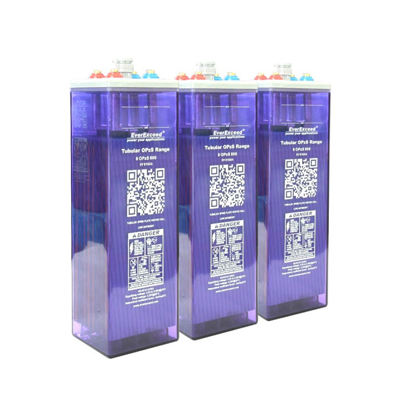 2V 600ah трубчатая аккумуляторная батарея opzs

