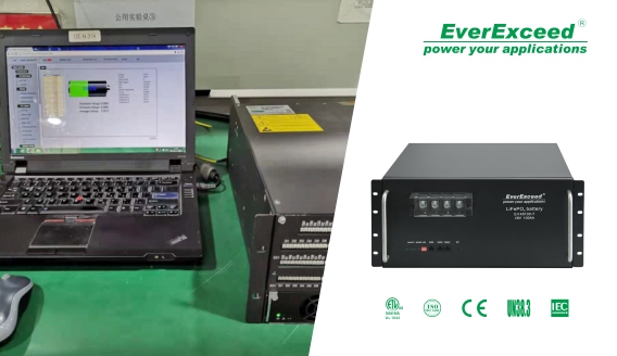 Литиевый аккумулятор EverExceed для монтажа в стойку Telecom теперь совместим с выпрямителем марки DPC.