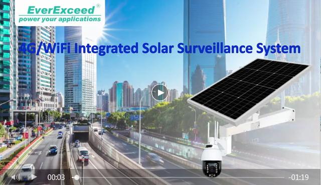  EverExceed  4G Wi-Fi интегрированная система солнечного наблюдения