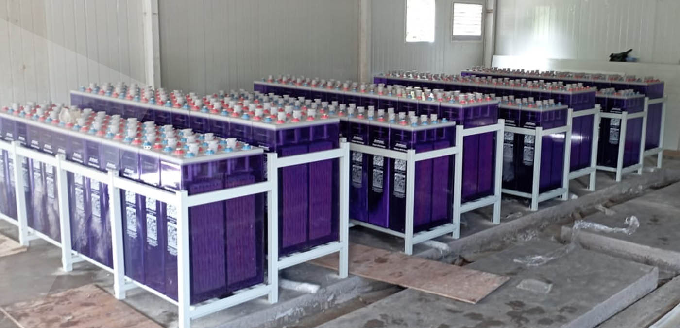 Трубчатые затопленные батареи OPzS