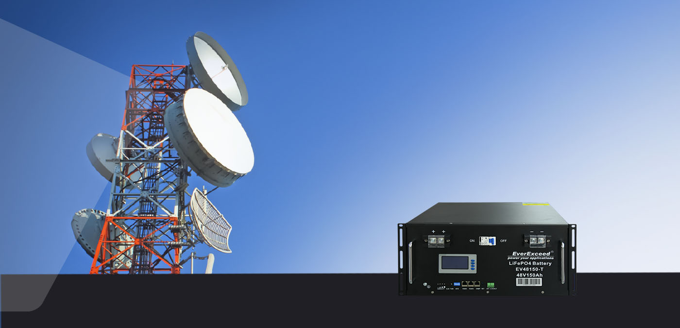 Аккумуляторы LiFePO4 для телекоммуникаций 48 В 150 Ач
